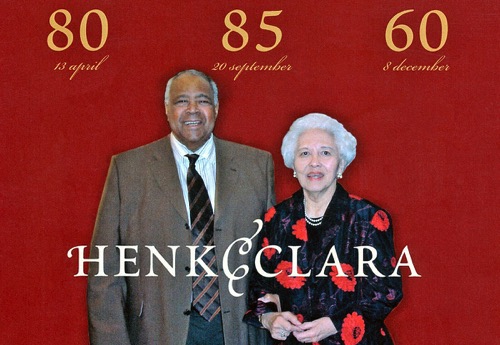 Henk & Clara 60 jaar getrouwd Henk & Clara 60 jaar getrouwd