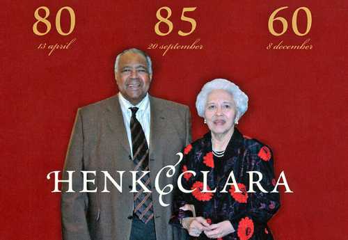 Henk & Clara 60 jaar getrouwd Henk & Clara 60 jaar getrouwd