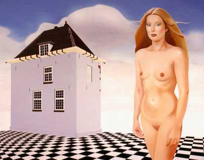 Het Huis Vuylcoop 1988
Oil Painting Model Wendy
&copy; Jeffrey Lew